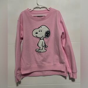 ⭐️Like New⭐️ Peanuts: Girls Long Sleeve Sweatshirt- Size Large